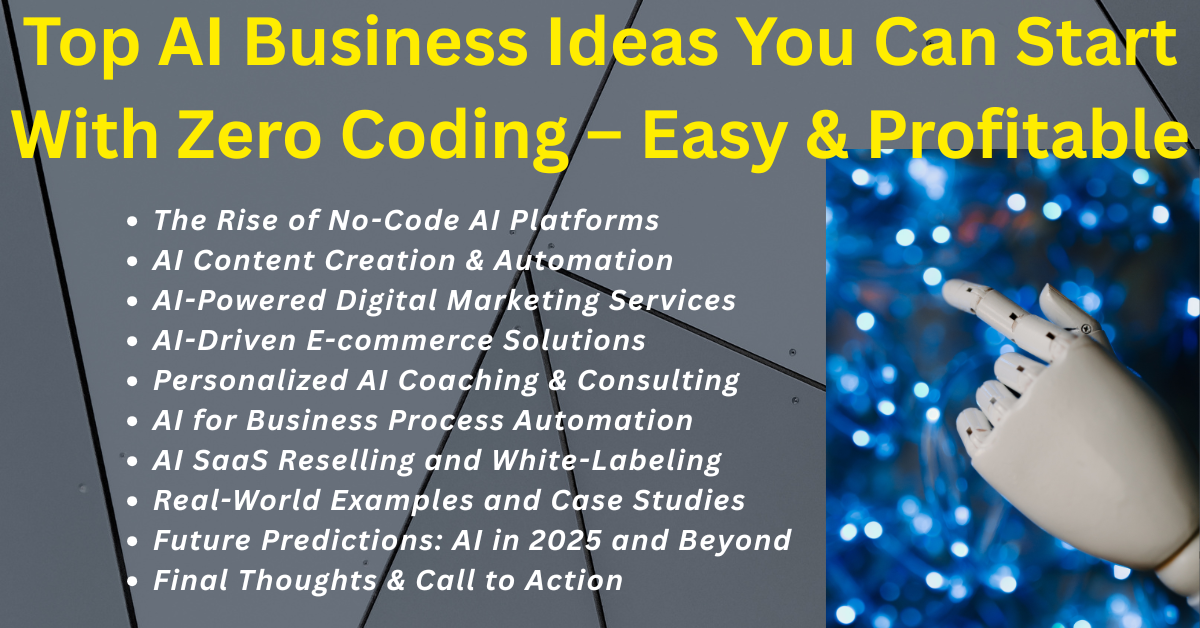 AI Business Ideas