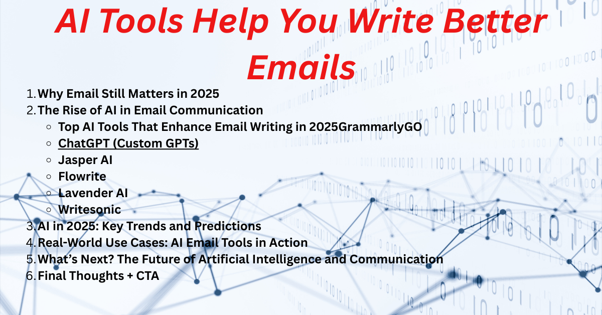 AI Tools Help You Write Better Emails