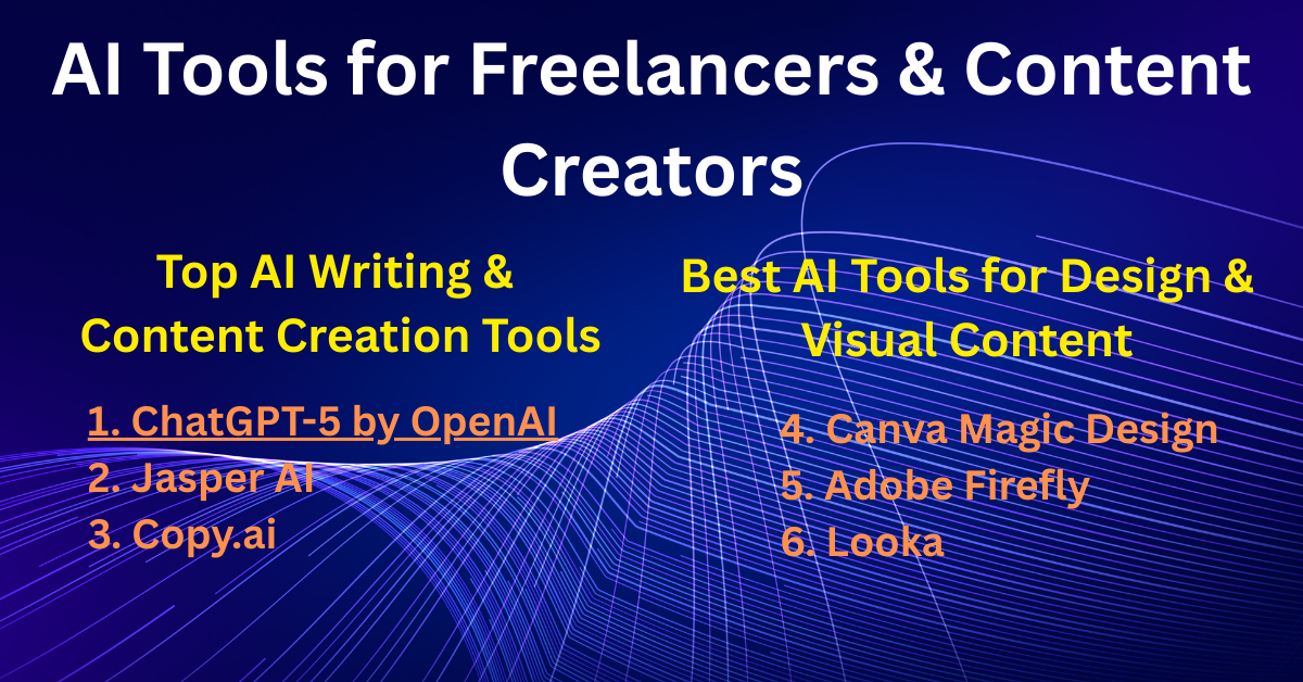 ai tools for freelancers & content creators