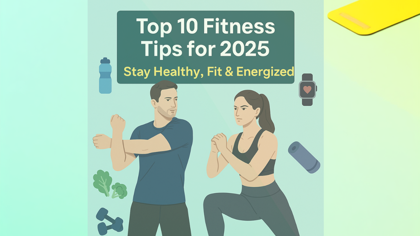 Top 10 Fitness Tips for 2025 – Stay Healthy & Fit Easily